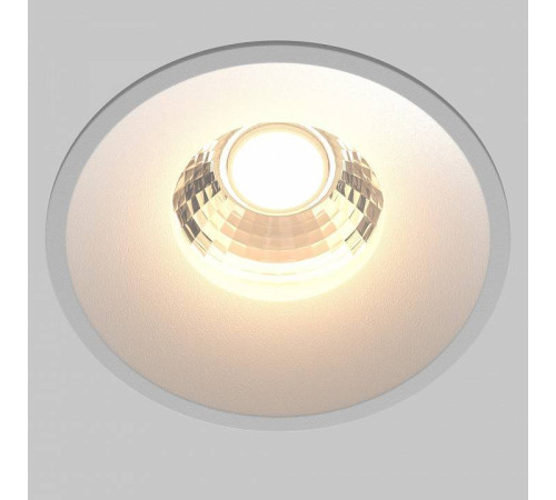 Встраиваемый светильник Maytoni Round DL058-12W3K-W