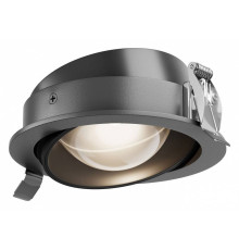 Встраиваемый светильник Maytoni Lens DL105-12W4K-B