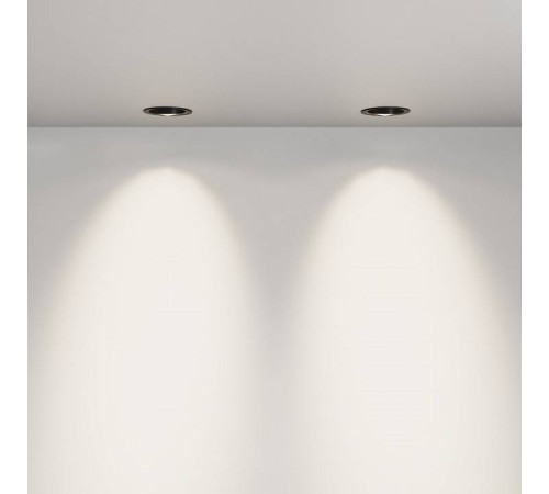 Встраиваемый светильник Maytoni Lens DL105-12W4K-B