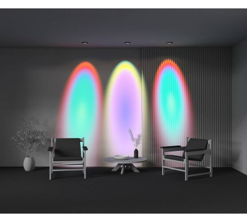 Встраиваемый светильник Maytoni Lens DL105-12W4K-B