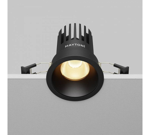 Встраиваемый светильник Maytoni Dip DL117-15W-2.7K-B