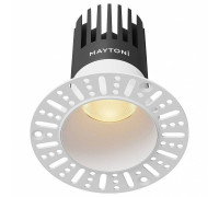 Встраиваемый светильник Maytoni Dip DL122-15W-2.7K-TRS-W