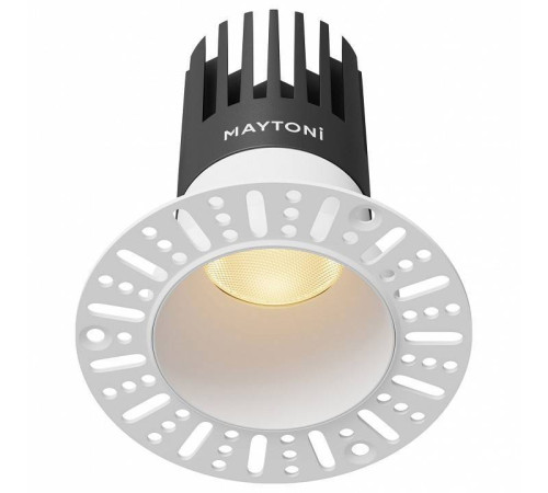 Встраиваемый светильник Maytoni Dip DL122-15W-2.7K-TRS-W