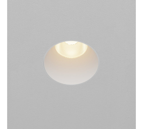 Встраиваемый светильник Maytoni DL122-15W-3K-TRS-W