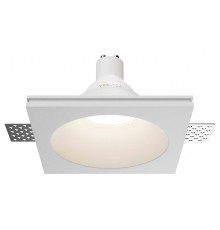 Встраиваемый светильник Maytoni Technical Gyps Modern DL129-GU10-01-W