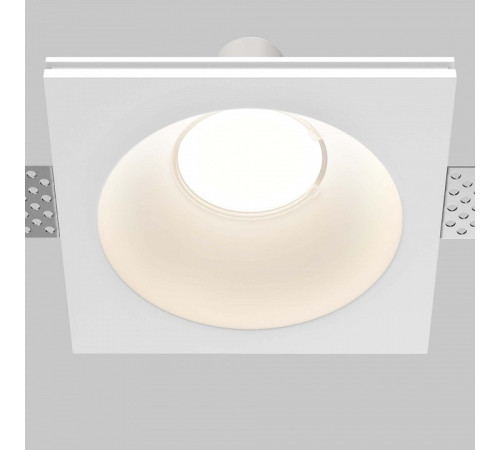 Встраиваемый светильник Maytoni Technical Gyps Modern DL129-GU10-01-W