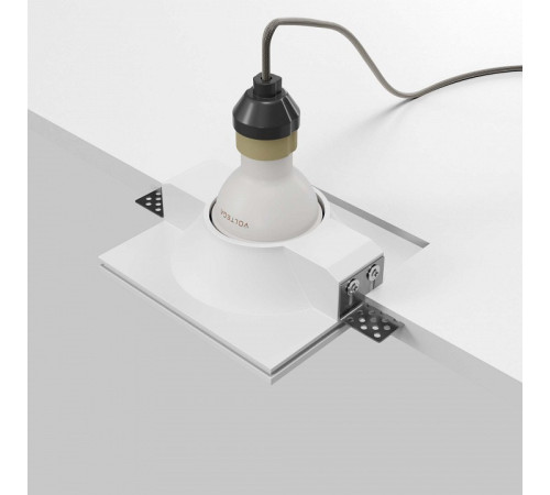 Встраиваемый светильник Maytoni Technical Gyps Modern DL129-GU10-01-W