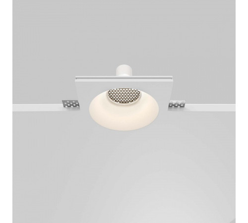 Встраиваемый светильник Maytoni Technical Gyps Modern DL129-GU10-01-W