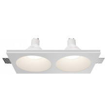 Встраиваемый светильник Maytoni Technical Gyps Modern DL129-GU10-02-W