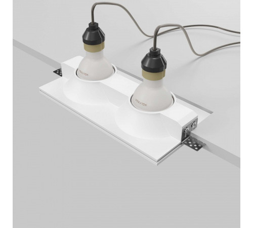 Встраиваемый светильник Maytoni Technical Gyps Modern DL129-GU10-02-W