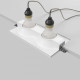Встраиваемый светильник Maytoni Technical Gyps Modern DL129-GU10-02-W