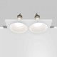 Встраиваемый светильник Maytoni Technical Gyps Modern DL129-GU10-02-W