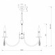 Подвесная люстра Freya Forte FR1006PL-06N