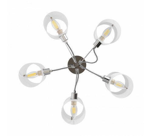 Люстра на штанге Freya Ampera FR2023PL-05CH