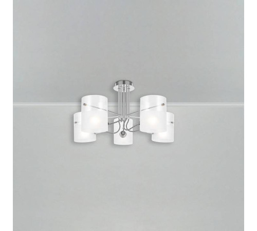 Люстра на штанге Freya Ampera FR2023PL-05CH