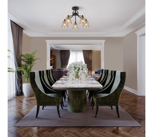 Люстра на штанге Freya Capella FR4017PL-05BBZ