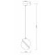 Подвесной светильник Freya Element FR5181PL-01BS