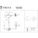 Люстра на штанге Freya Agnes 8 ламп FR5184PL-08BS