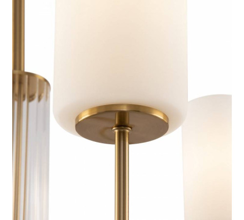 Люстра на штанге Freya Agnes 8 ламп FR5184PL-08BS