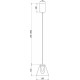 Подвесной светильник Freya Fume FR5399PL-L4BS