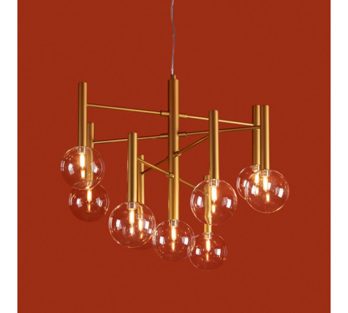 Люстра на штанге Freya Luce FR5584CL-L45G