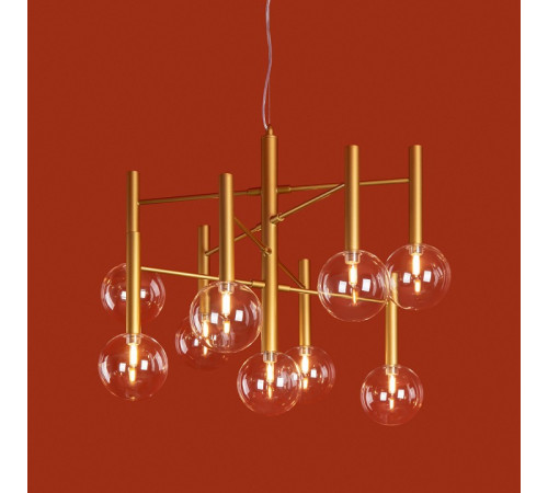 Люстра на штанге Freya Luce FR5584CL-L45G