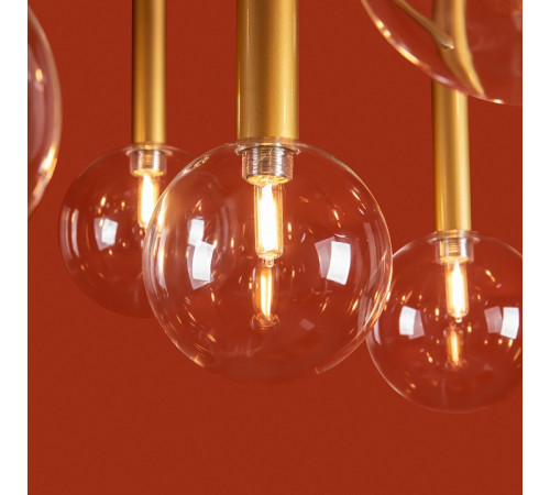 Люстра на штанге Freya Luce FR5584CL-L45G