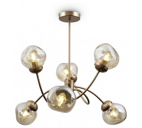 Люстра на штанге Freya FR8017PL-06MG