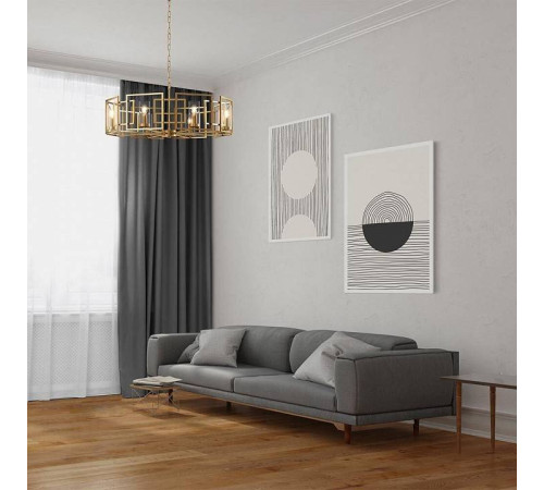 Подвесная люстра Maytoni Bowi H009PL-08G