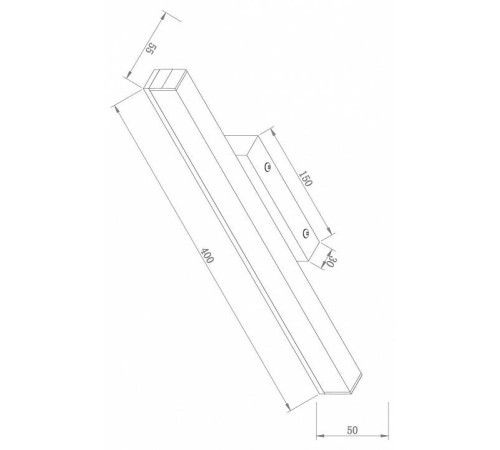 Подсветка для зеркала Maytoni Fichte MIR012WL-L9W4K