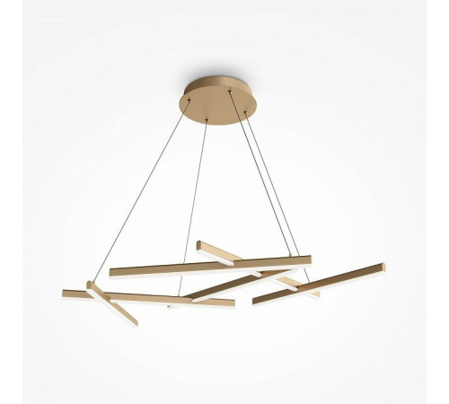 Подвесная люстра Maytoni Line MOD016PL-L80GK