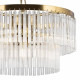 Подвесная люстра Maytoni Colonne 4 лампы Латунь MOD093PL-04BS