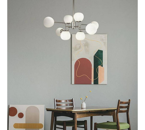 Люстра на штанге Maytoni Erich MOD221-PL-08-N