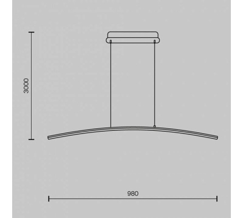 Подвесной светильник Maytoni Light Reflection MOD243PL-L18BK