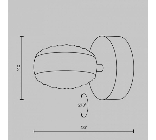 Бра Maytoni Mind MOD299WL-L10BC3K