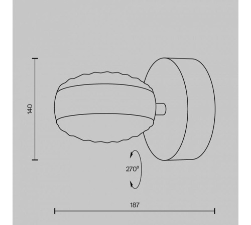 Бра Maytoni Mind MOD299WL-L10BS3K