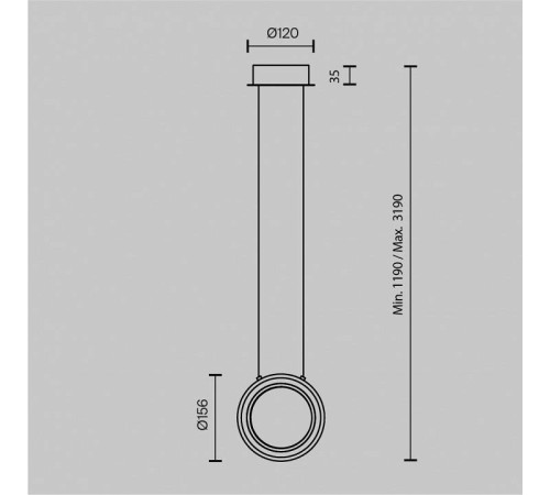 Подвесной светильник Maytoni Pharao MOD361PL-L7BS3K1