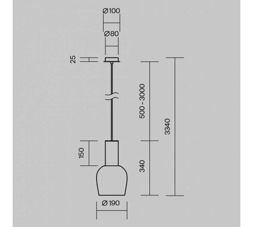 Подвесной светильник Maytoni Smart Casual MOD414PL-L7G3K