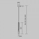 Подвесной светильник Maytoni Peg MOD469PL-L3B3K