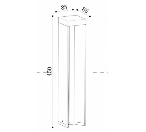 Уличный наземный светильник Maytoni Essen O596FL-L9B4K