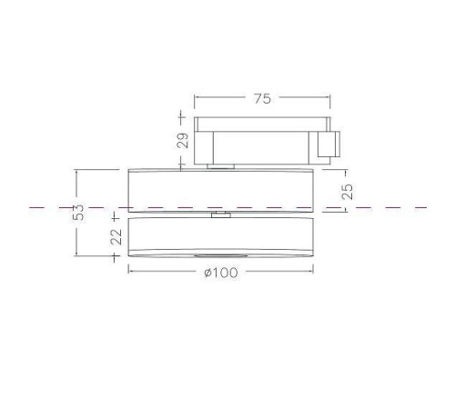 Накладной светильник Maytoni Magic TR006-1-12W3K-W4K