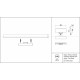 Накладной светильник Maytoni BASIS TR012-2-7W3K-B