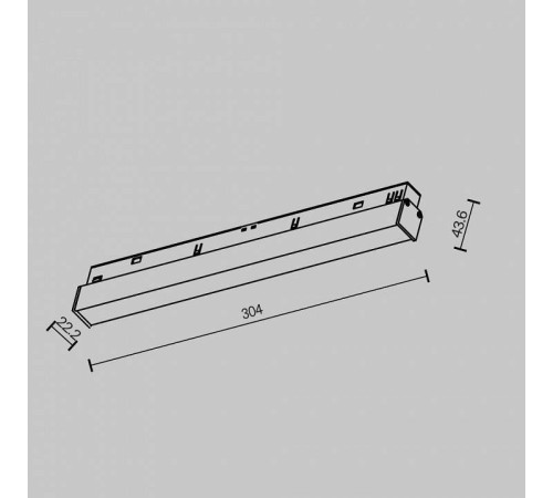 Встраиваемый светильник Maytoni Basis TR030-2-12W2.7K-B