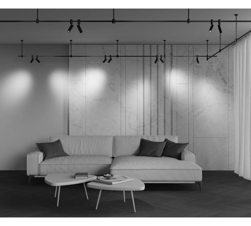 Светильник на штанге Maytoni Focus Led TR144-1-12W3K-W-B