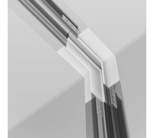 Соединитель угловой L-образный для треков встраиваемых Maytoni Accessories for tracks Exility TRA034CL-42W