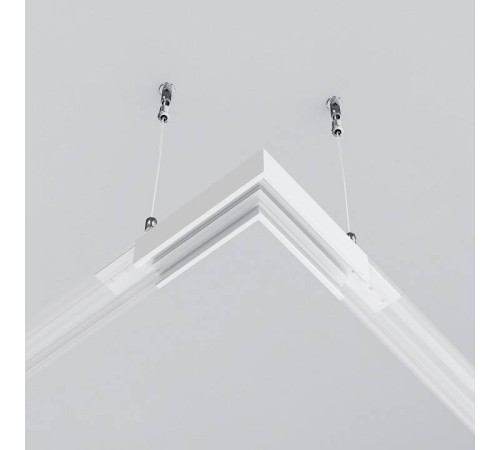 Соединитель угловой L-образный для треков накладных Maytoni Accessories for tracks Exility TRAM034CL-41W