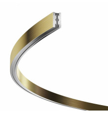 Шинопровод трековый накладной Maytoni Flarity круглый D1500 мм латунь TRX154-2SR-D1500-BS