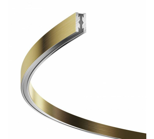 Шинопровод трековый накладной Maytoni Flarity круглый D1500 мм латунь TRX154-2SR-D1500-BS