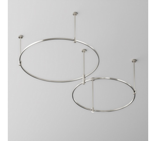 Шинопровод трековый накладной Maytoni Flarity круглый D800 мм латунь TRX154-R-D800-PT