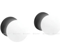 Набор настенных светильников Jacob Delafon Cléo 1889 2 шт матовый серый EB729-MWB